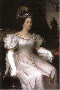 Adeodato Malatesta Portrait of Maria Beatrix Victoria of Savoia painting